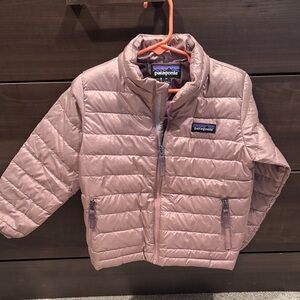 Patagonia Light Pink Quilted/Puffy Jacket, 3T